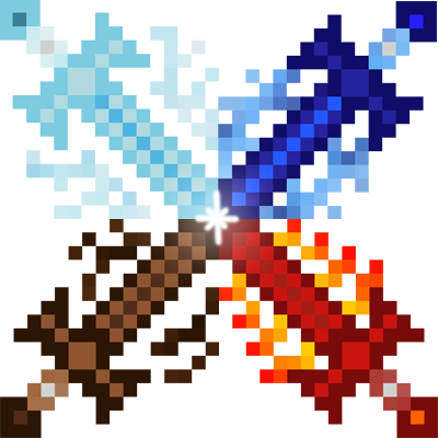 Four Elemental Swords for Minecraft 1.16.5