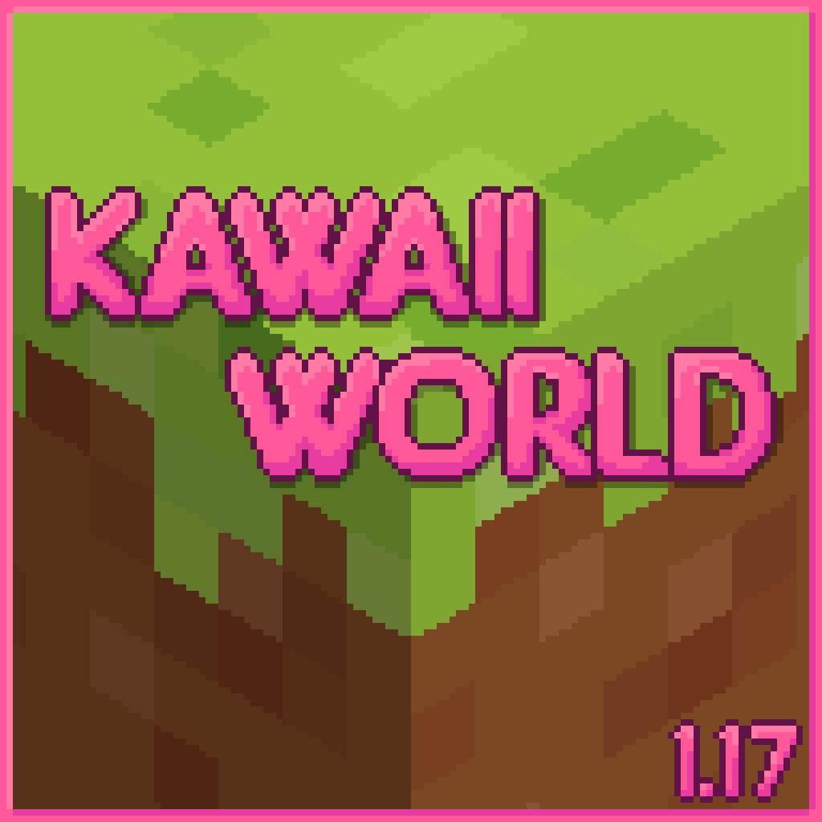 Kawaii World для Майнкрафт 1.17