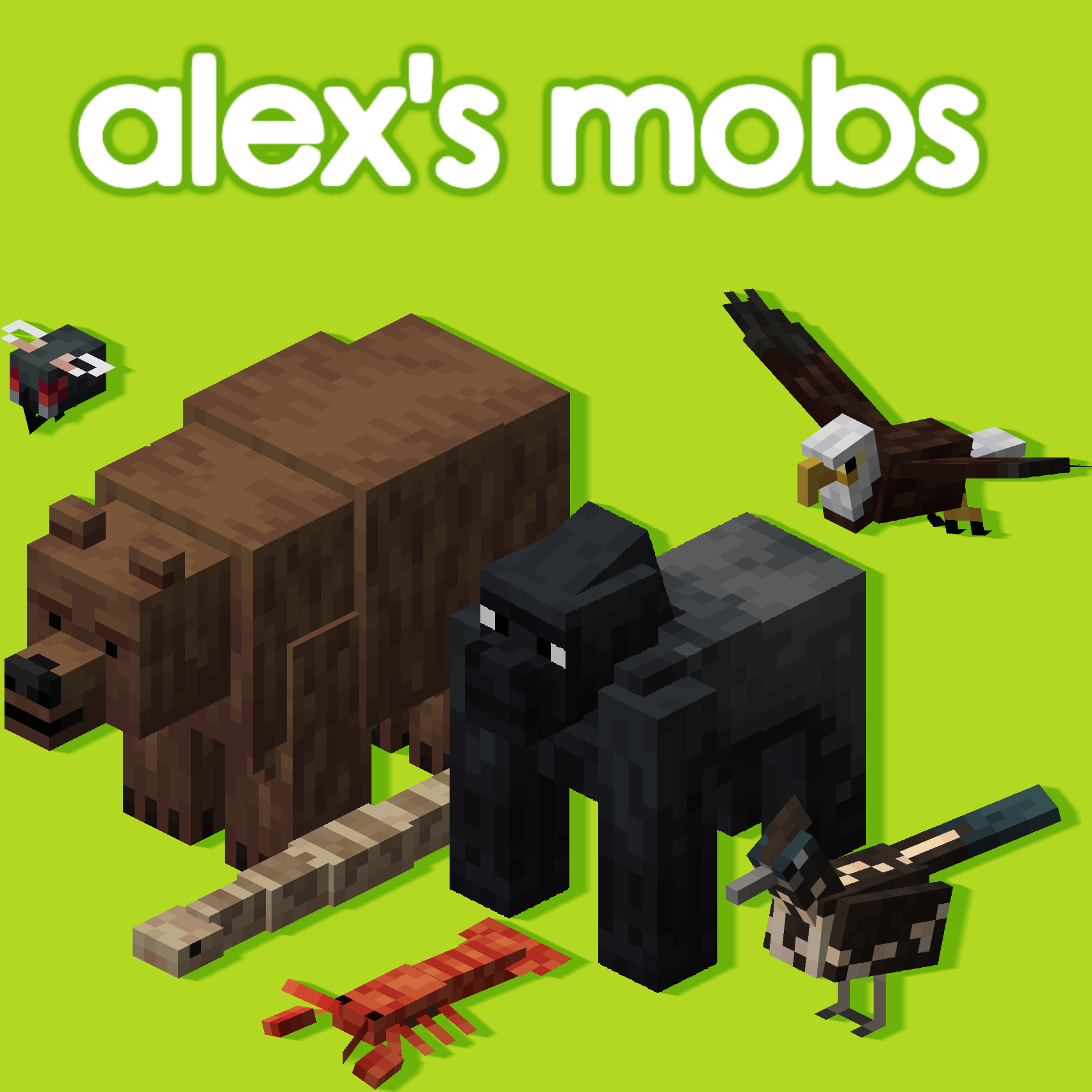 Alex Mobs For Minecraft 1.17.1