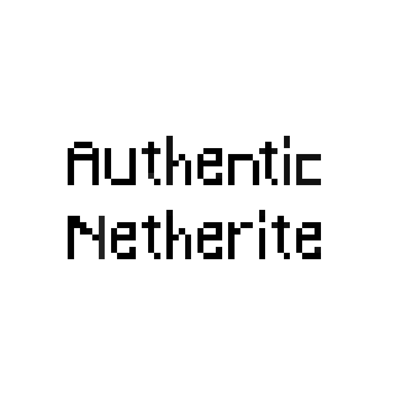 Authentic Netherite screenshot 1