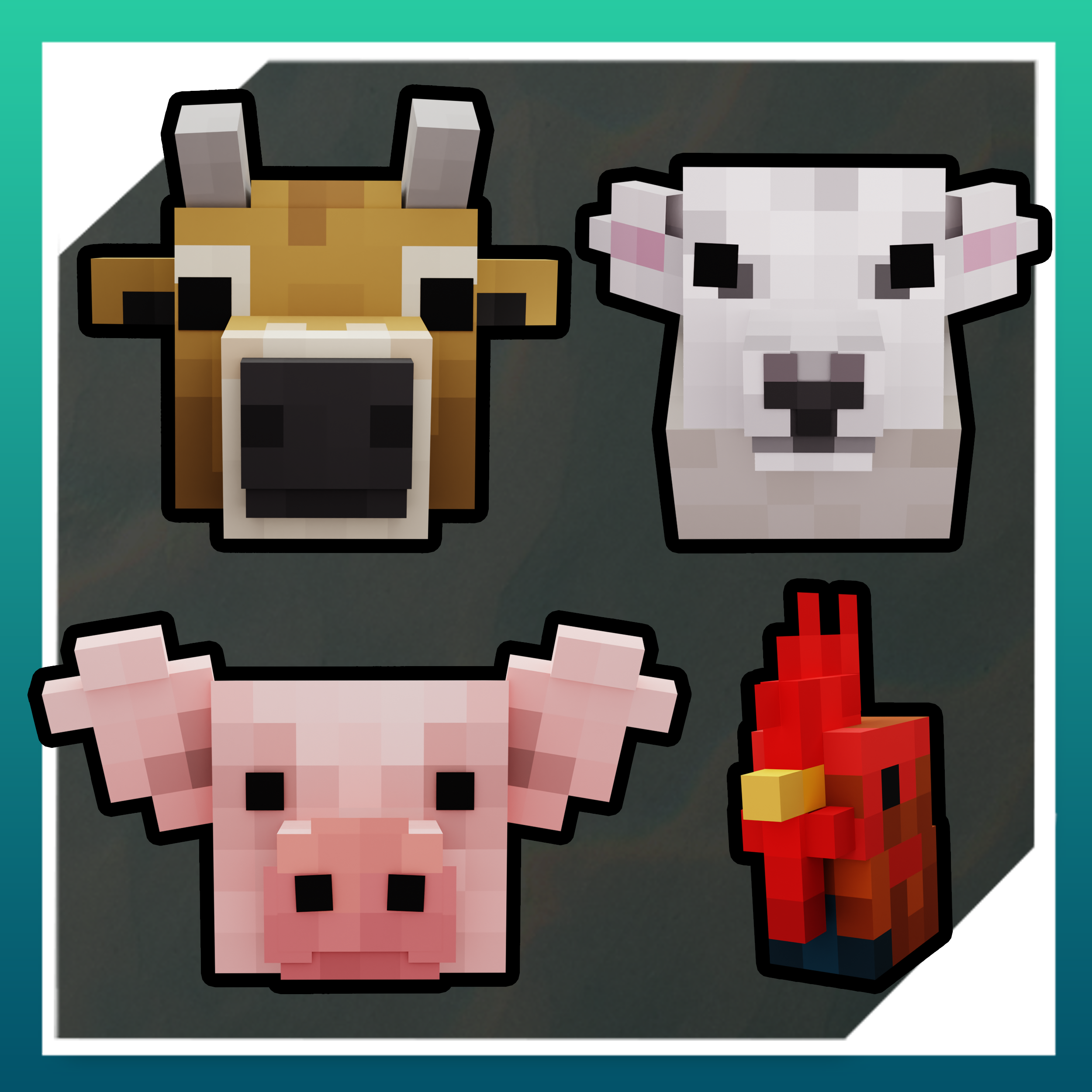 Better Farm Animals for Minecraft 