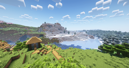 Четыре деревни и портал рядом с вишневым лесом screenshot 1