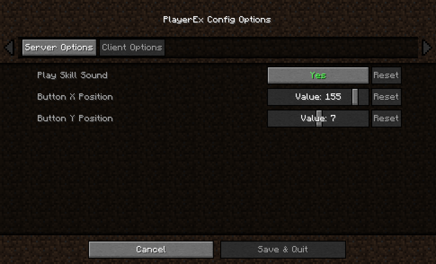 PlayerEx for Minecraft 1.17.1