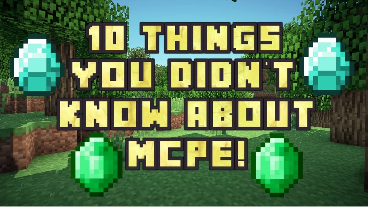10 Things You Don’t Know About MCPE скриншот 1
