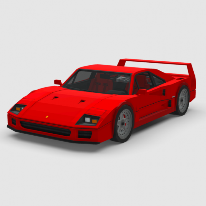 87 Ferrari F40 screenshot 1