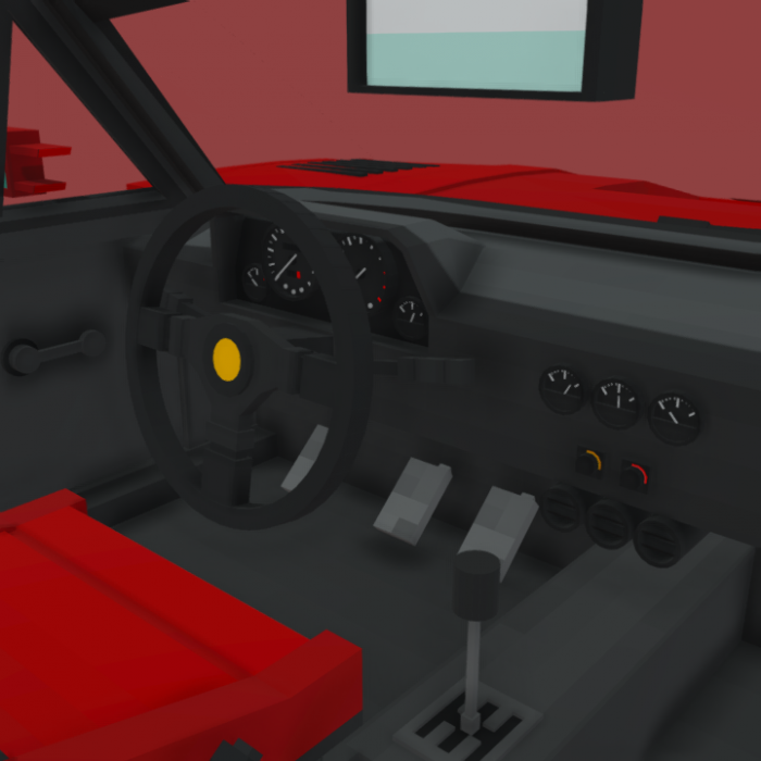 87 Ferrari F40 screenshot 3