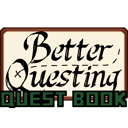 Better Questing - Quest Book скриншот 1