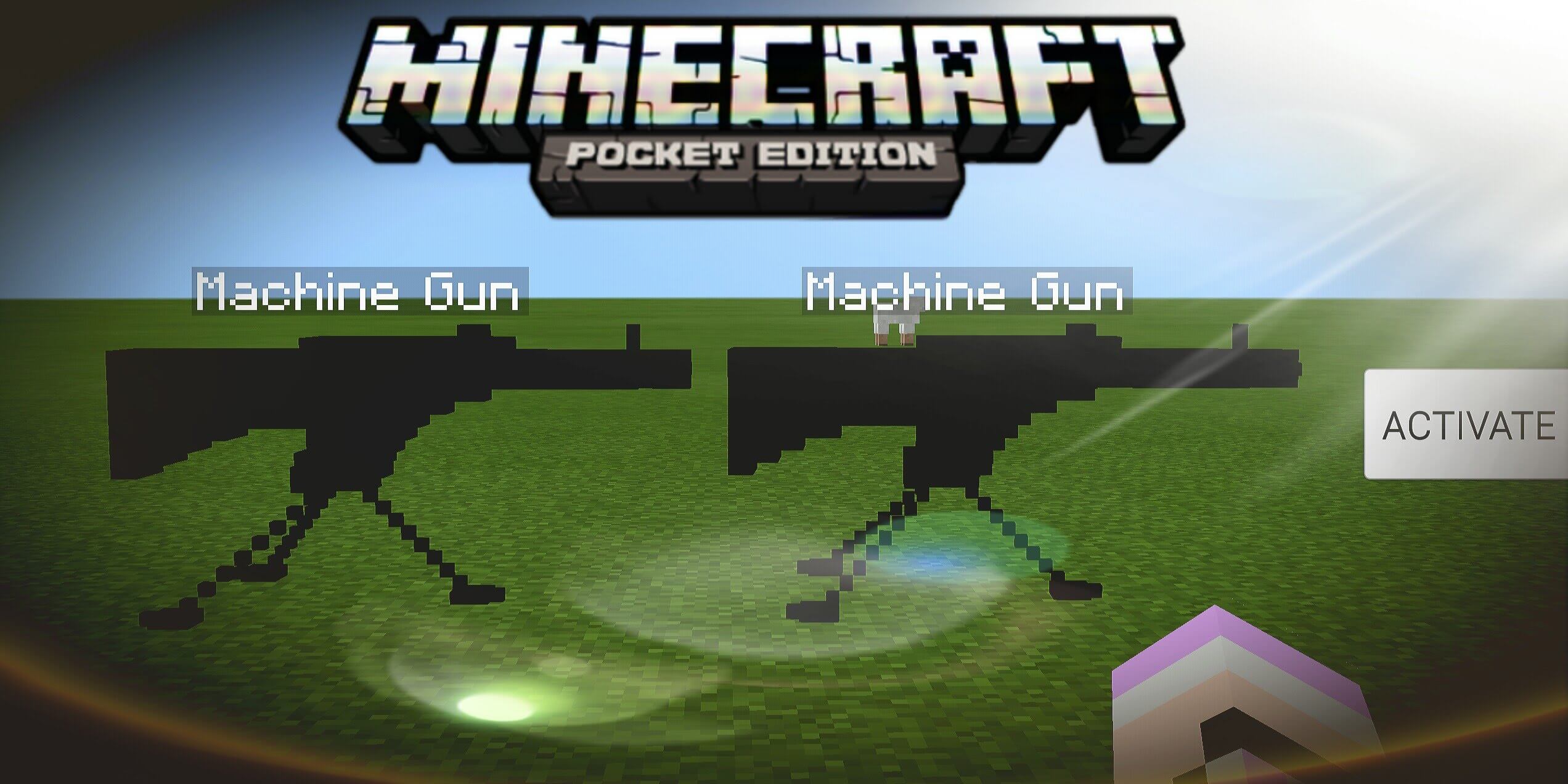 Пулемёты с модом Automatic Machine Gun PE