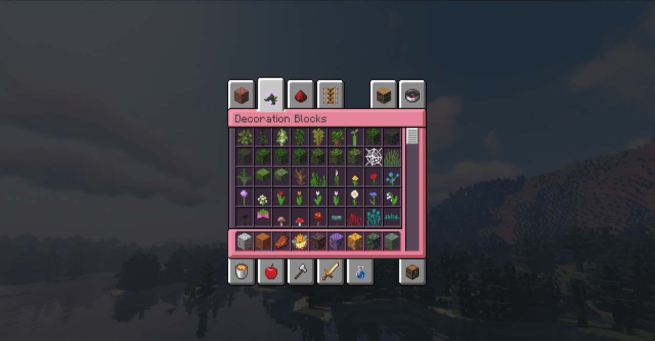KonciPET UI для Майнкрафт 1.21.8