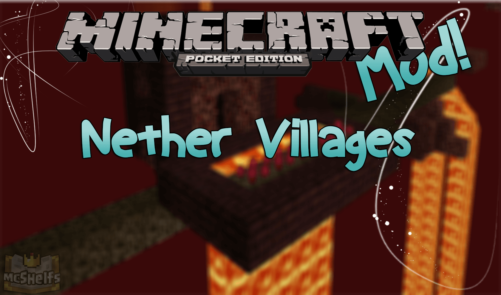 Лого Nether Villages Mod