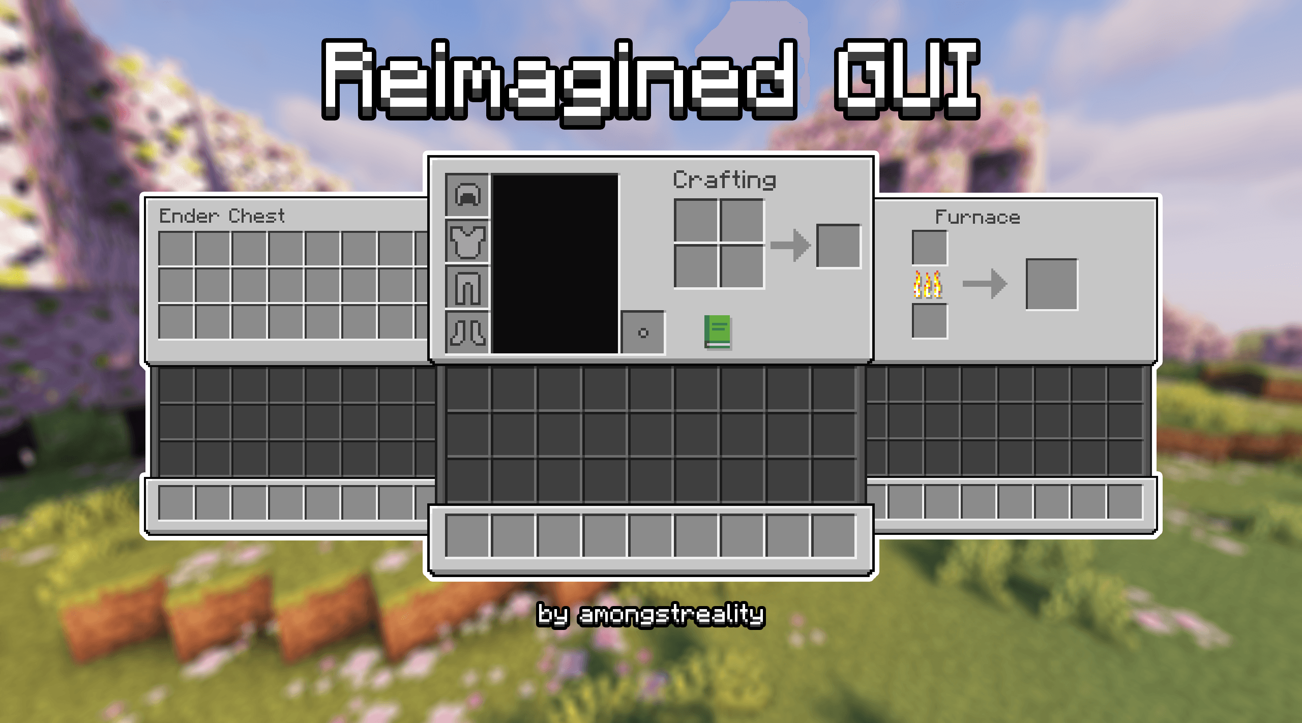 Reimagined GUI (Light) for Minecraft 1.21.8