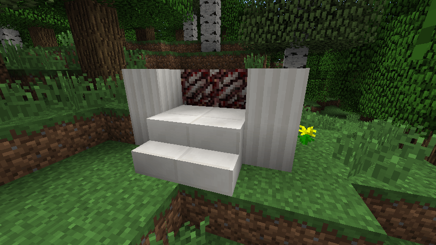 An example of the blocks from Minecraft 1.5.2