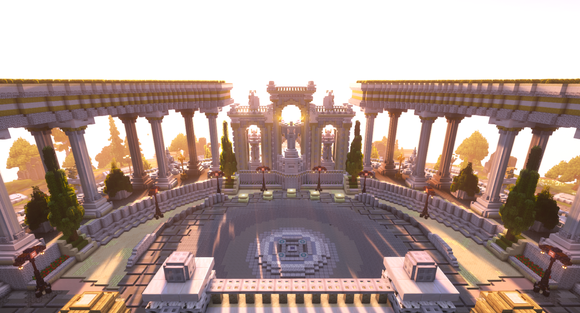 Sky Olympus Spawn | Minecraft Map