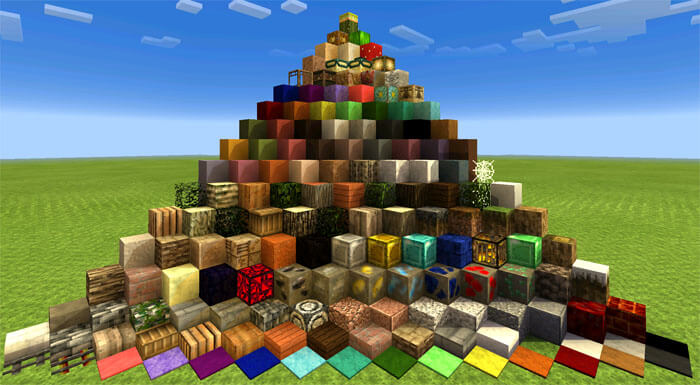 Все блоки Minecraft с шейдерами The Legend of Zelda