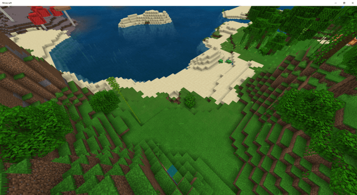 Небольшой остров с джунглями рядом с грибным островом screenshot 1