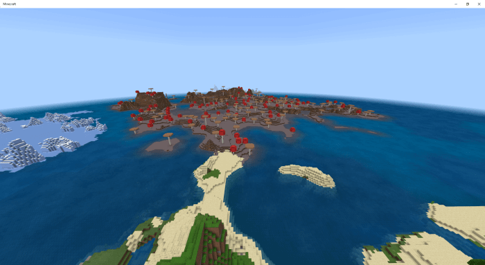 Небольшой остров с джунглями рядом с грибным островом screenshot 2