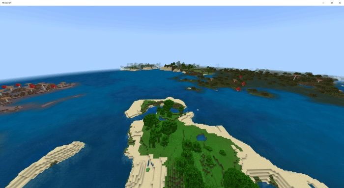 Небольшой остров с джунглями рядом с грибным островом screenshot 3