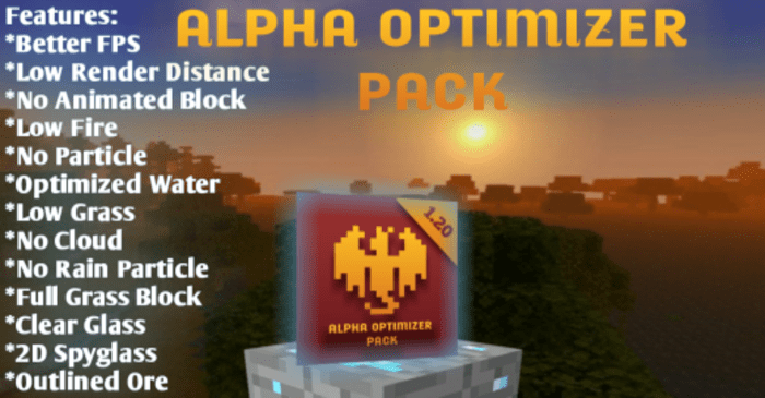 Alpha Optimizer screenshot 1