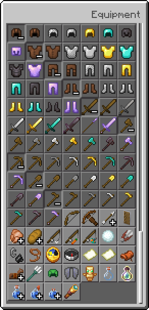 Gilded Netherite Equipment Addon (1.19, 1.18) - Armor, Tools, and Maces 