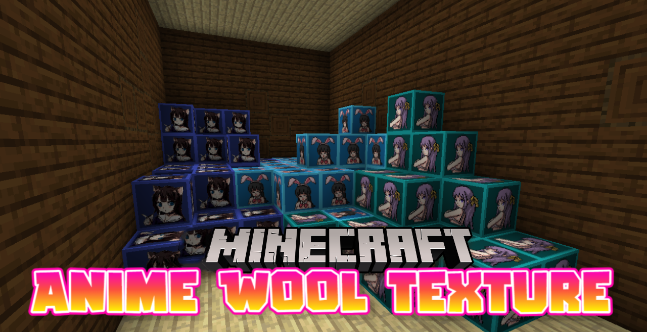 Anime Wool for Minecraft 