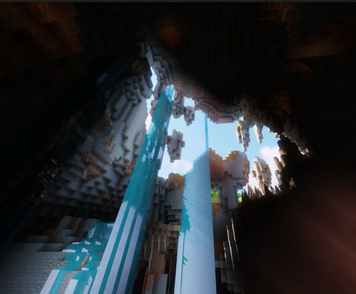 Невероятно большая шахта в горе screenshot 2