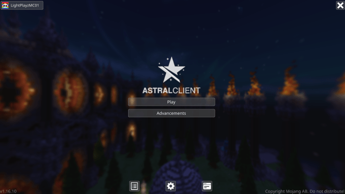 Astral Client screenshot 1