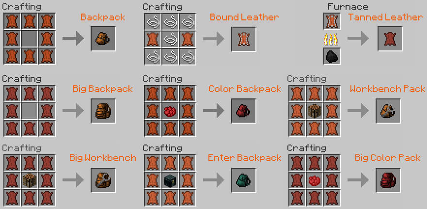 Useful Backpacks screenshot 3