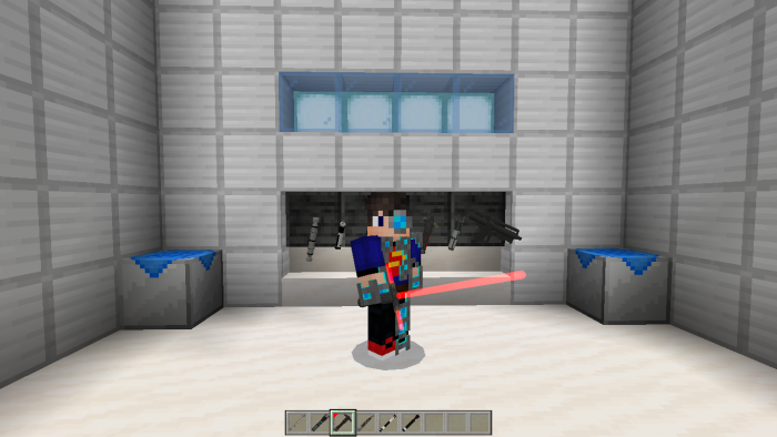 Bedrock Lightsabers 3D screenshot 2