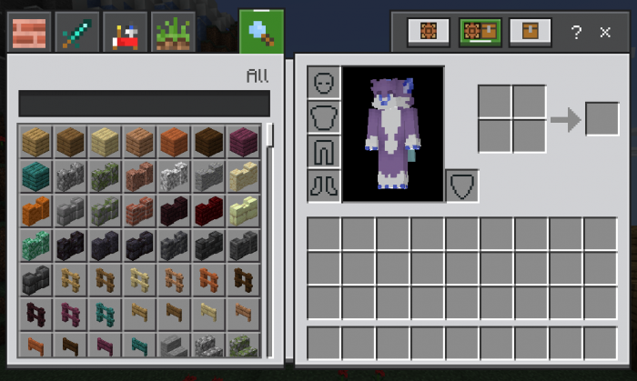 Bedrock Preview UI screenshot 3