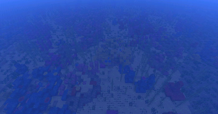 -1231215285: Огромный коралловый биом на спавне скриншот 2