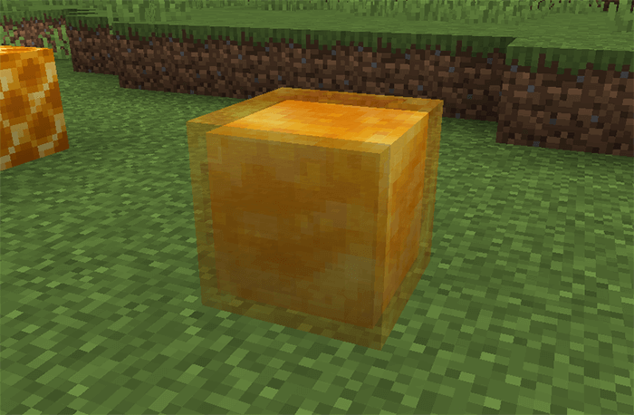 Блок мёда в Minecraft 1.15