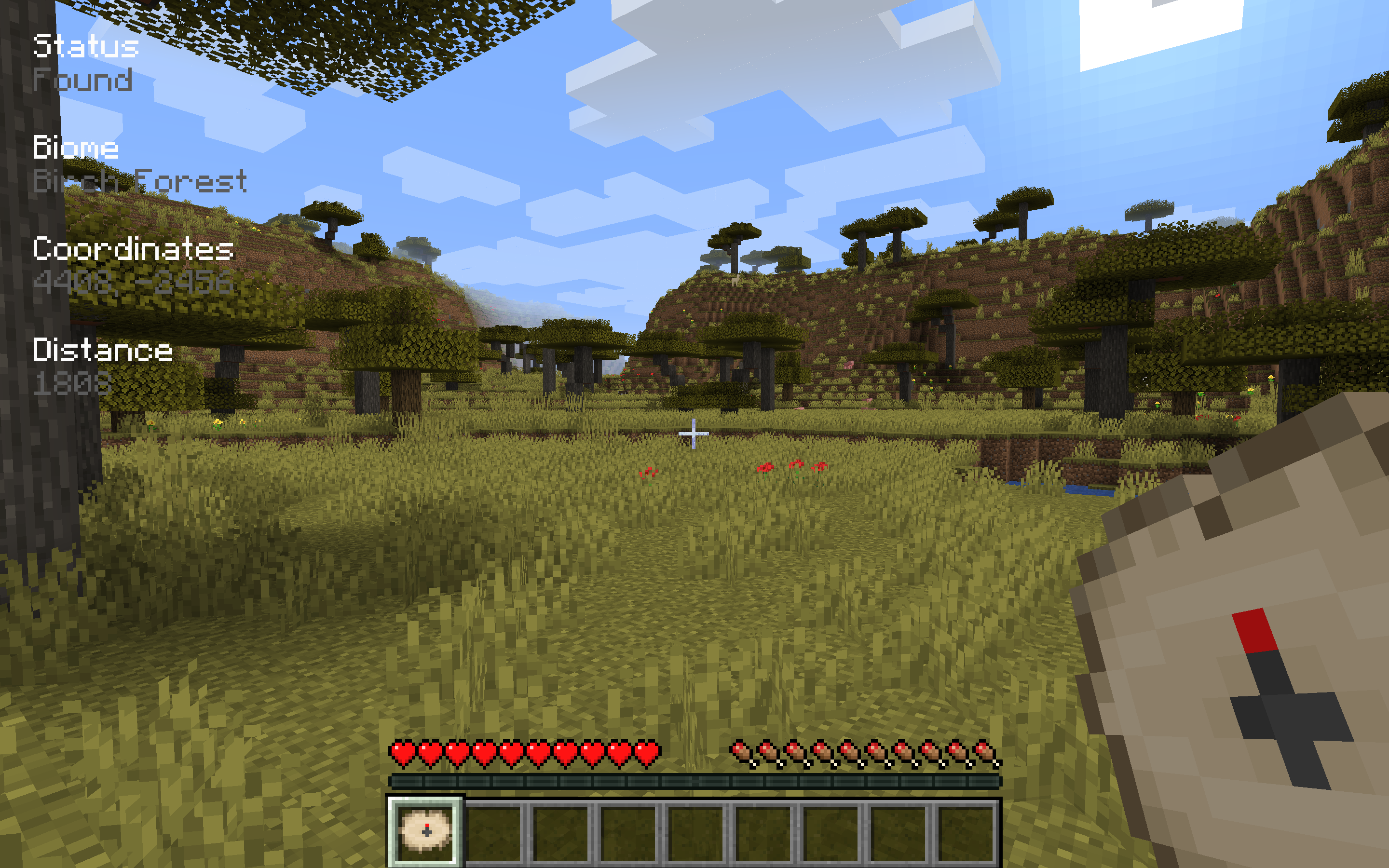 Biome Locator screenshot 2