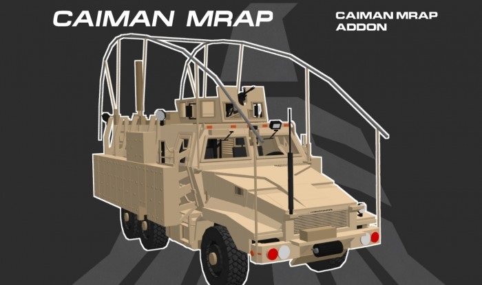 Caiman Military Mrap Vehicle screenshot 1