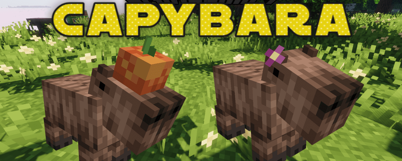 Capybara in Minecraft