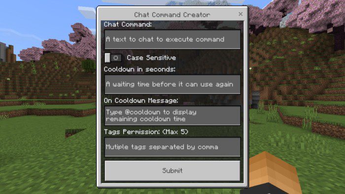 Chat Command Creator screenshot 3