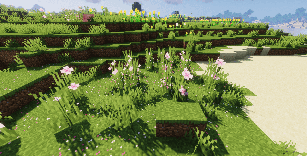 Cherry Grass для Майнкрафт 1.20.2