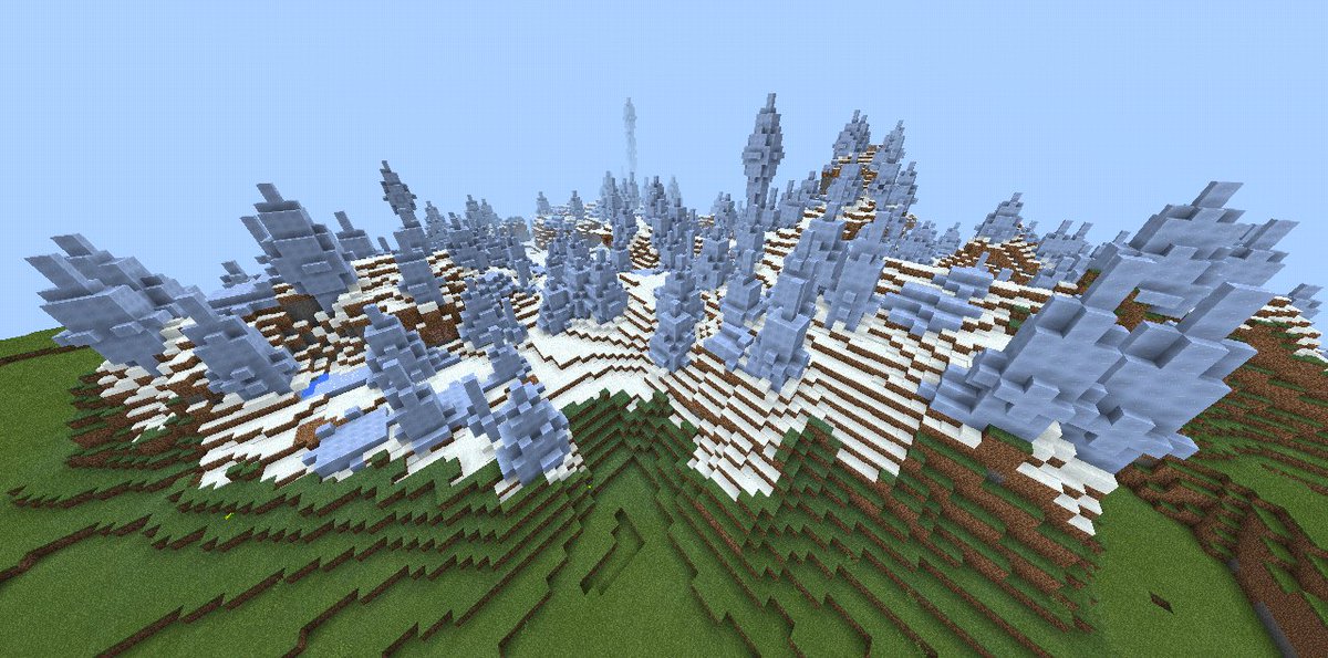 Деревня возле ледяного биома screenshot 2