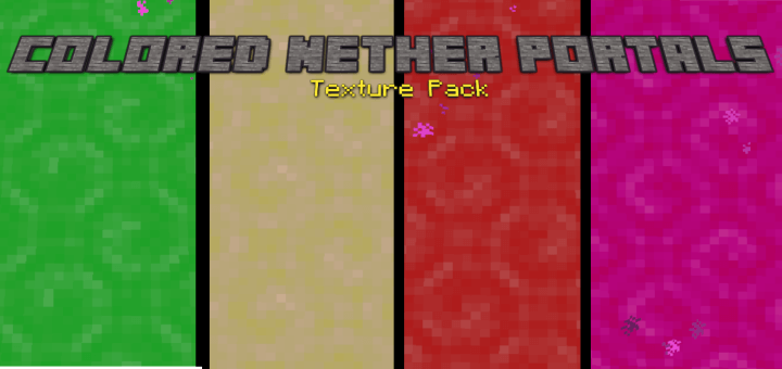 Colored Nether Portal screenshot 1
