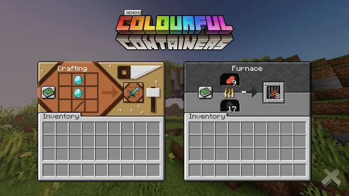 Colorful Containers GUI screenshot 3