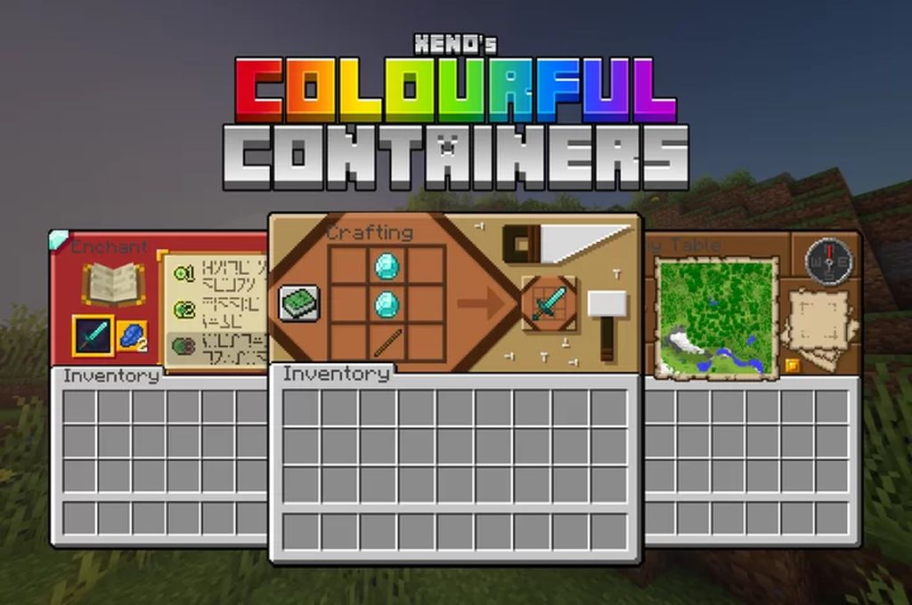 Colourful Containers GUI screenshot 1