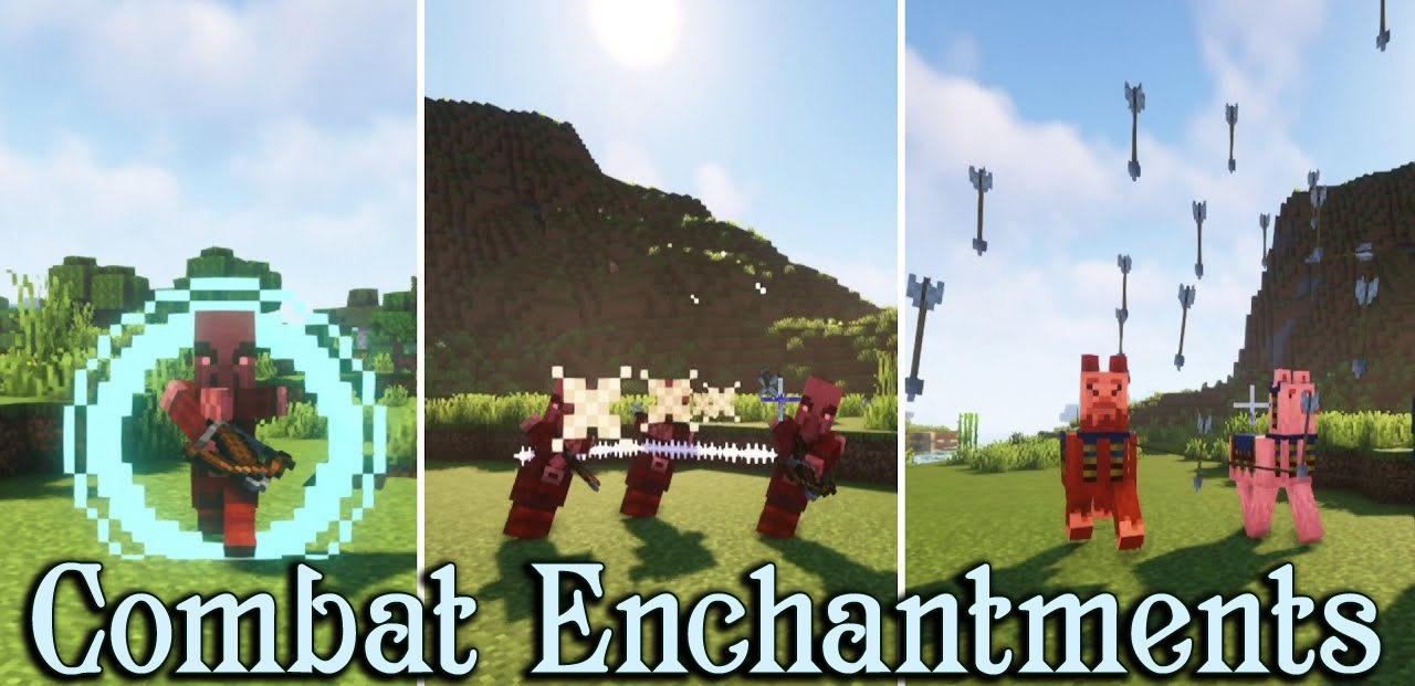 Combat Enchantments для Майнкрафт 1.20.6