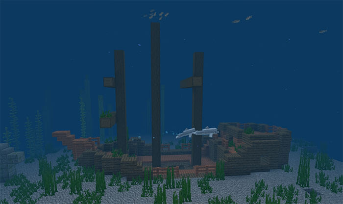 2104241268: Цепь островов выживания с коралловыми рифами, кораблекрушениями, руинами и многим другим скриншот 2