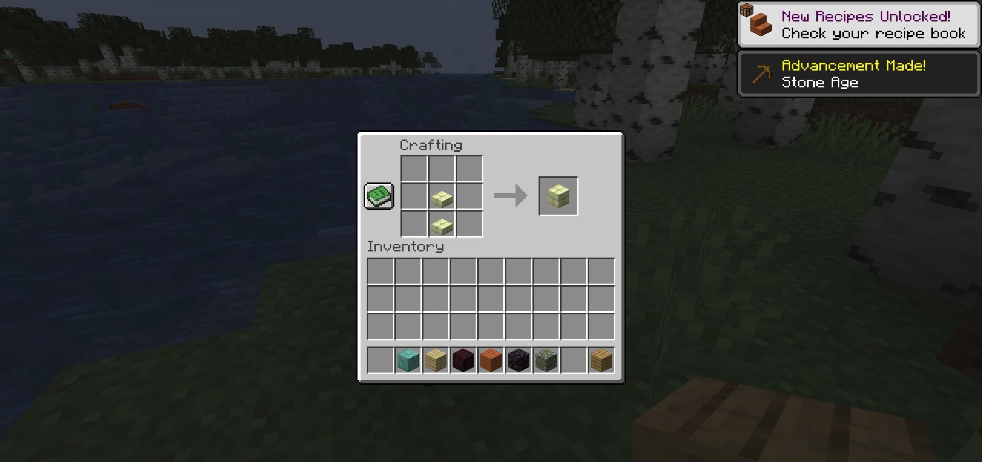 Craft Slabs Back Into Blocks screenshot 2