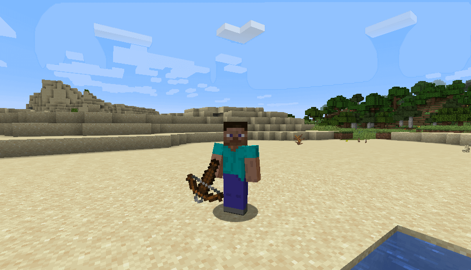 Crossbow in Minecraft 1.14 screenshot 1