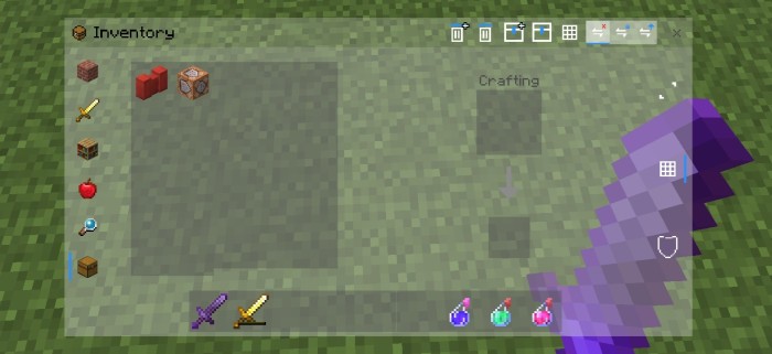 Cube UI screenshot 2