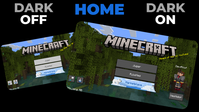 UI Minecraft Bedrock 1.19 Minecraft Texture Pack