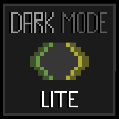 DarkModeLite for Minecraft Pocket Edition 1.18