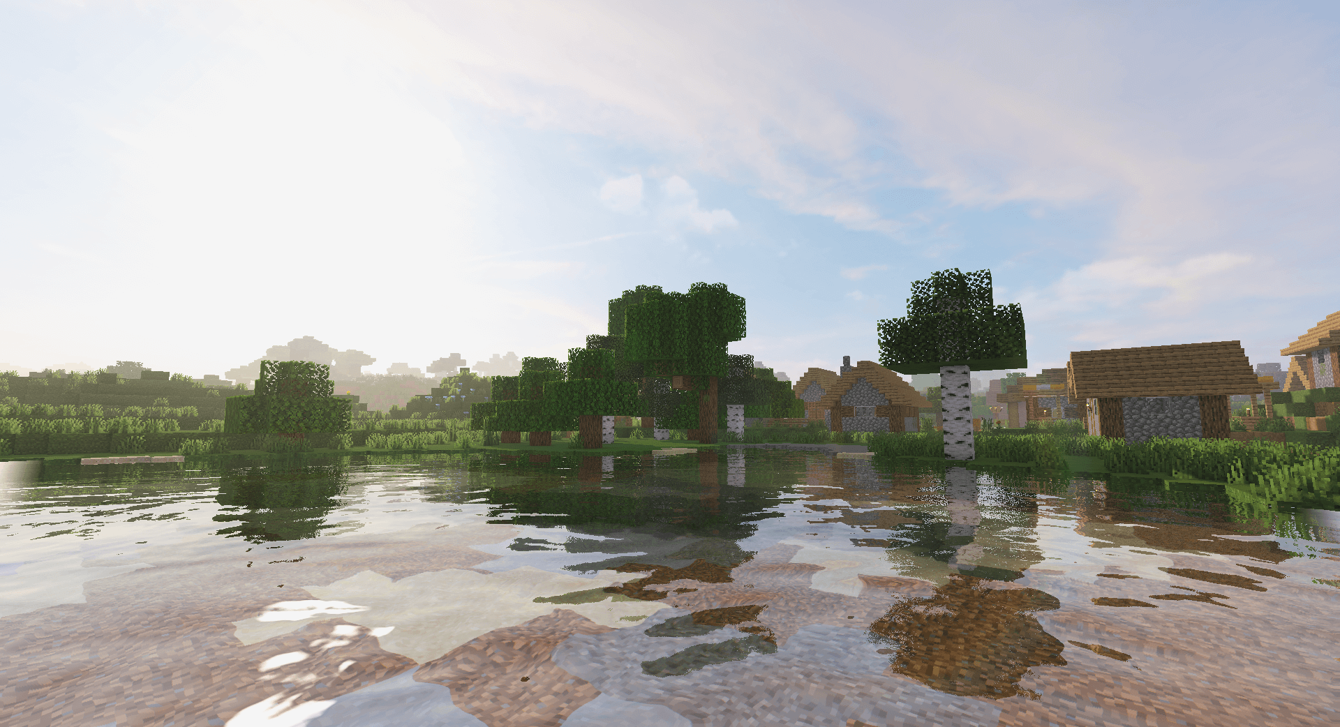 Shader SUPER LEVE e REALISTA para Minecraft pe 1.20! ‹ÁGUA ULTRA