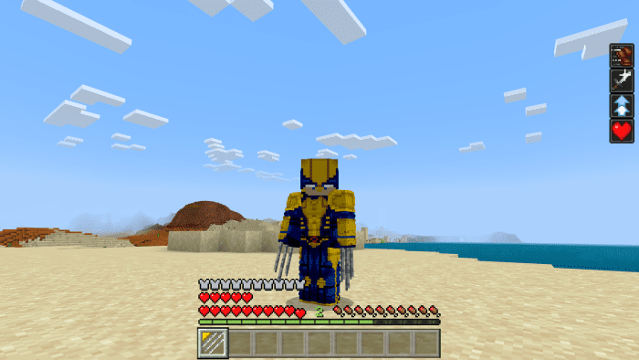 Deadpool and Wolverine for Minecraft Pocket Edition 1.19