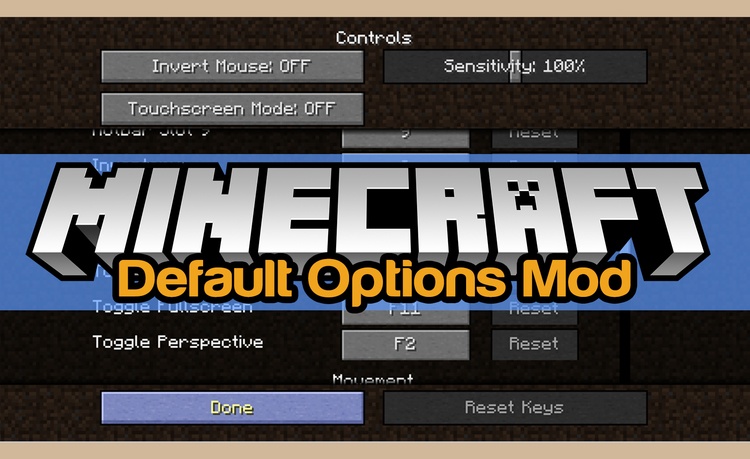 Default Options скриншот 1